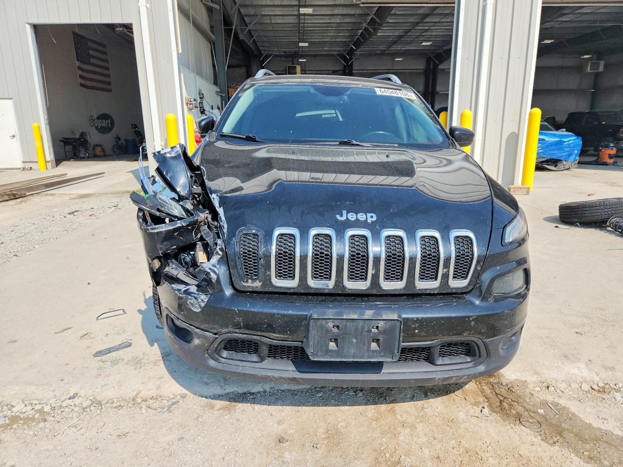 2015 Jeep Cherokee Latitude Черный vin: 1C4PJMCS0FW650985