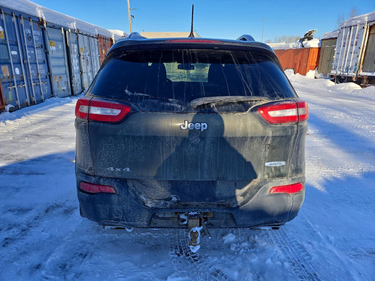 2015 Jeep Cherokee Latitude Charcoal vin: 1C4PJMCS0FW783486