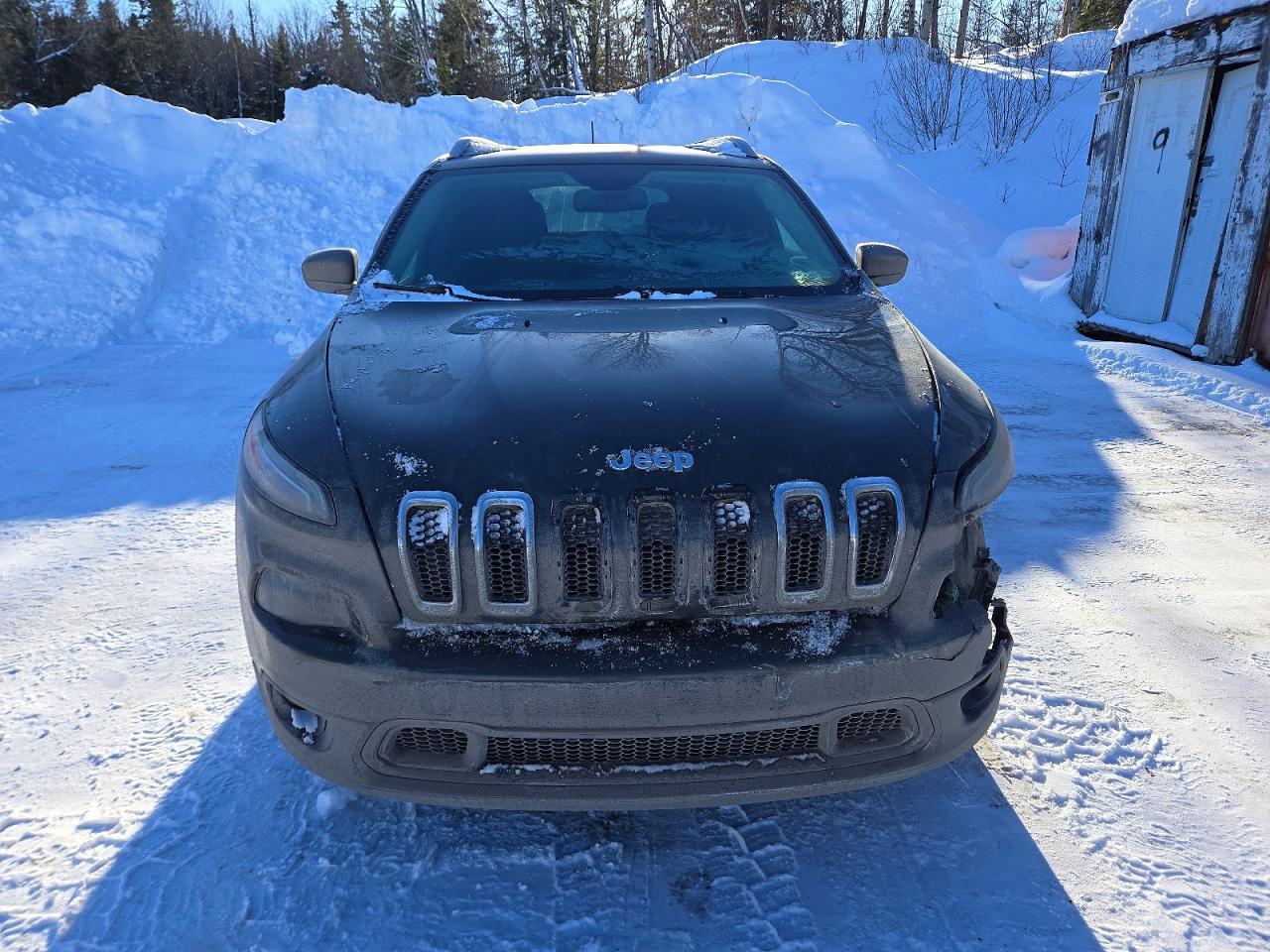 2015 Jeep Cherokee Latitude Charcoal vin: 1C4PJMCS0FW783486
