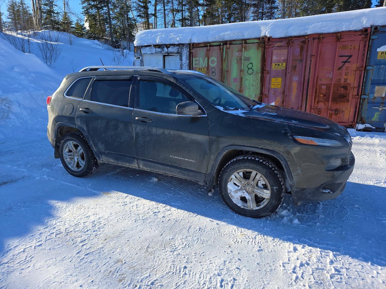 2015 Jeep Cherokee Latitude Charcoal vin: 1C4PJMCS0FW783486