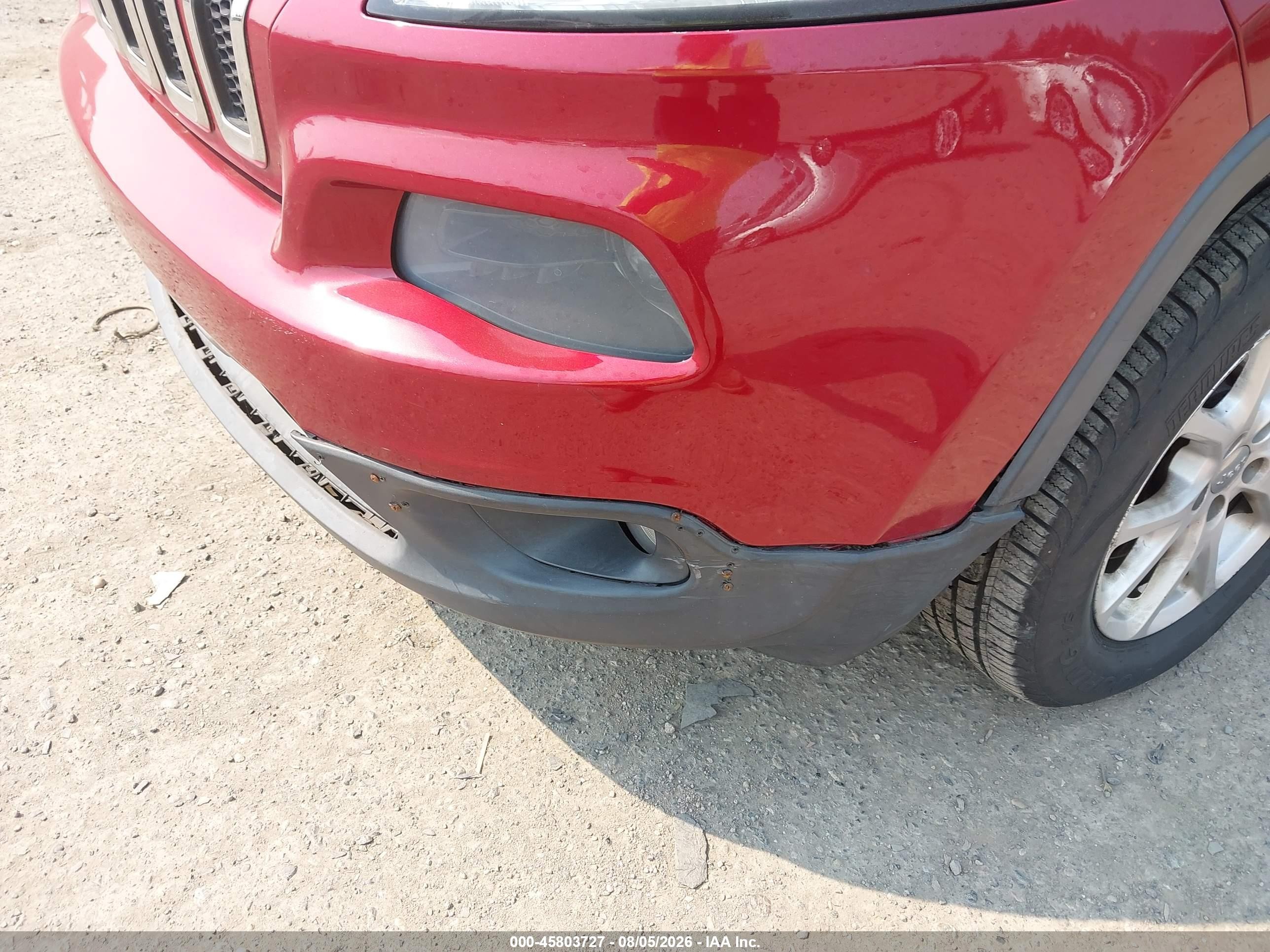 2014 Jeep Cherokee Latitude Red vin: 1C4PJMCS1EW252151