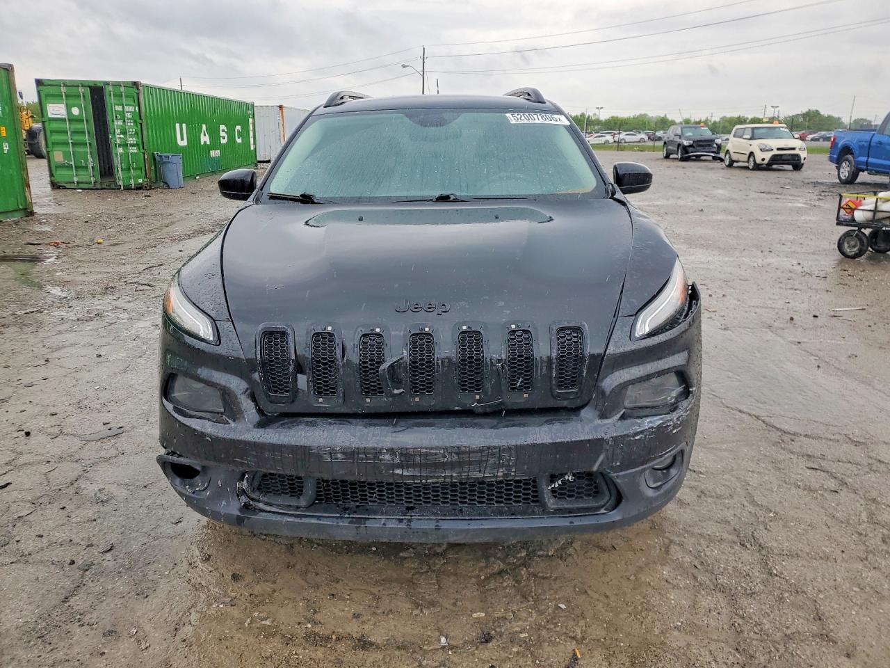 2014 Jeep Cherokee Latitude Black vin: 1C4PJMCS1EW297848