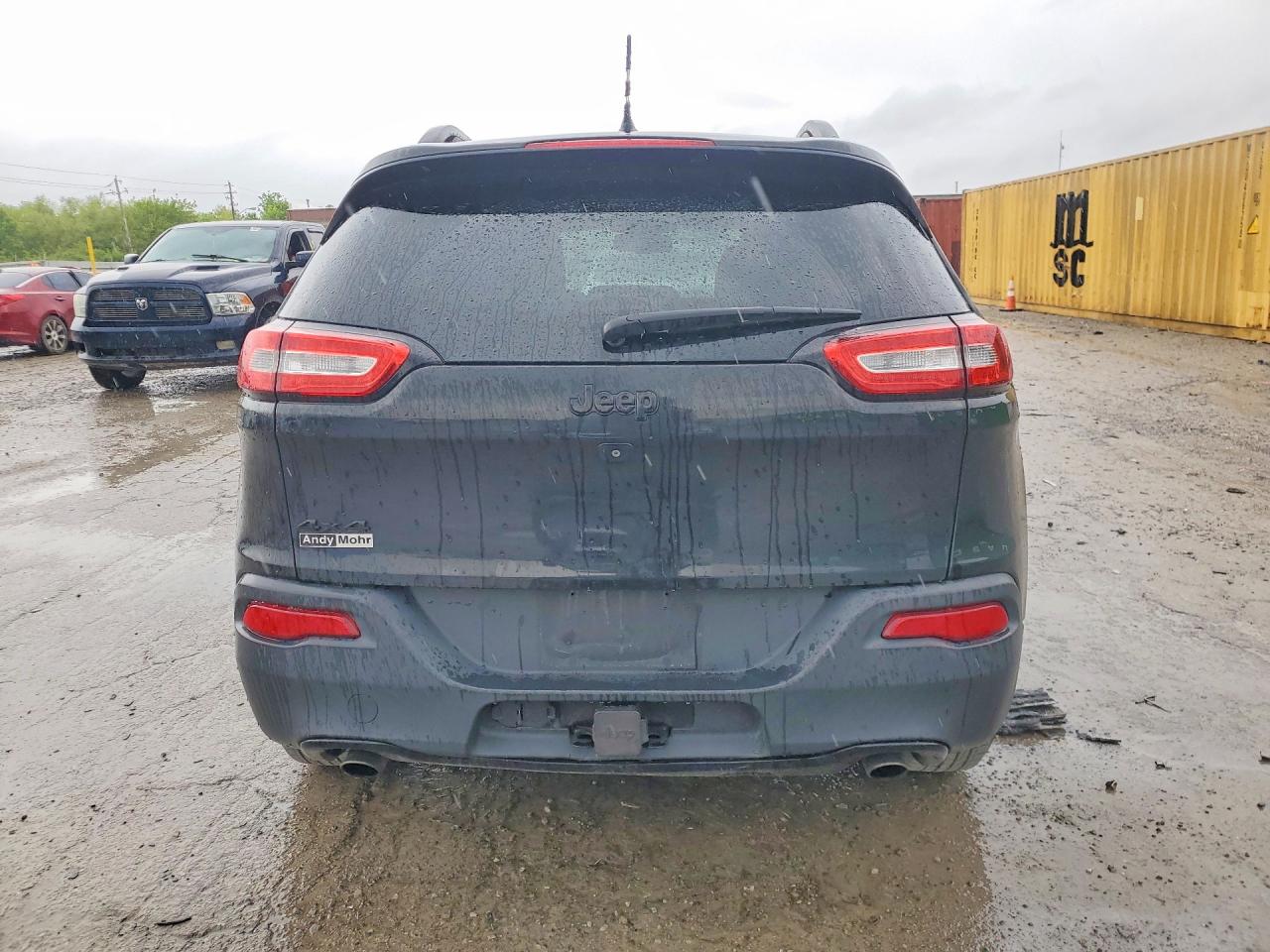 2014 Jeep Cherokee Latitude Black vin: 1C4PJMCS1EW297848