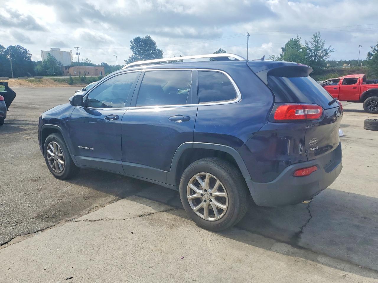 2014 Jeep Cherokee Latitude Blue vin: 1C4PJMCS1EW321890