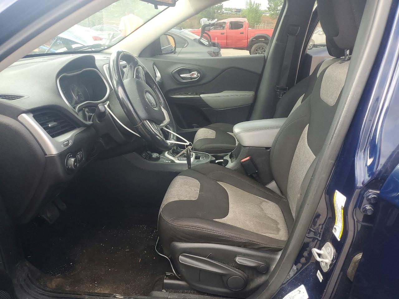 2014 Jeep Cherokee Latitude Blue vin: 1C4PJMCS1EW321890