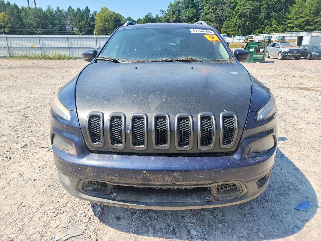 2015 Jeep Cherokee Latitude Blue vin: 1C4PJMCS1FW610608