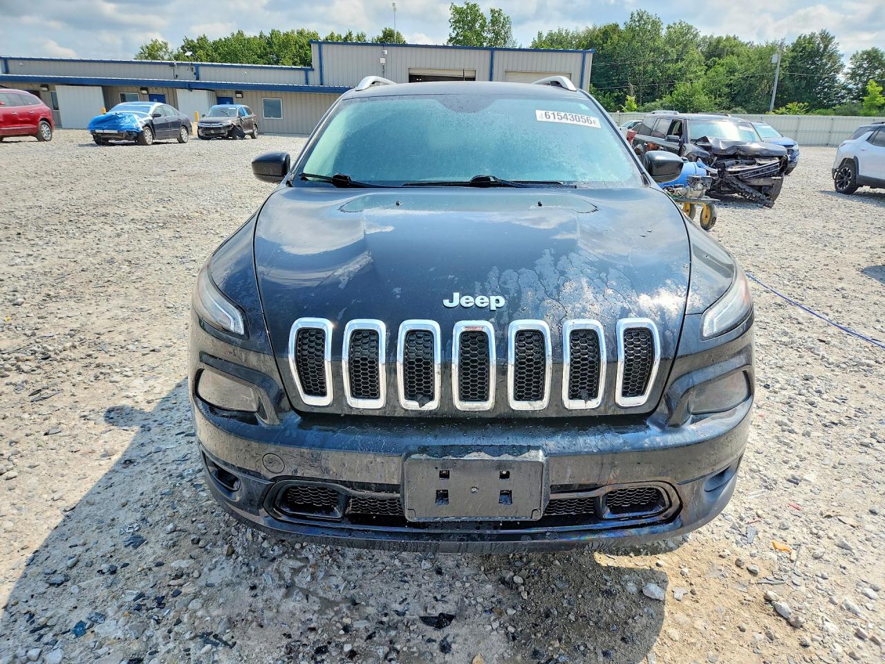 2014 Jeep Cherokee Latitude Black vin: 1C4PJMCS2EW150115
