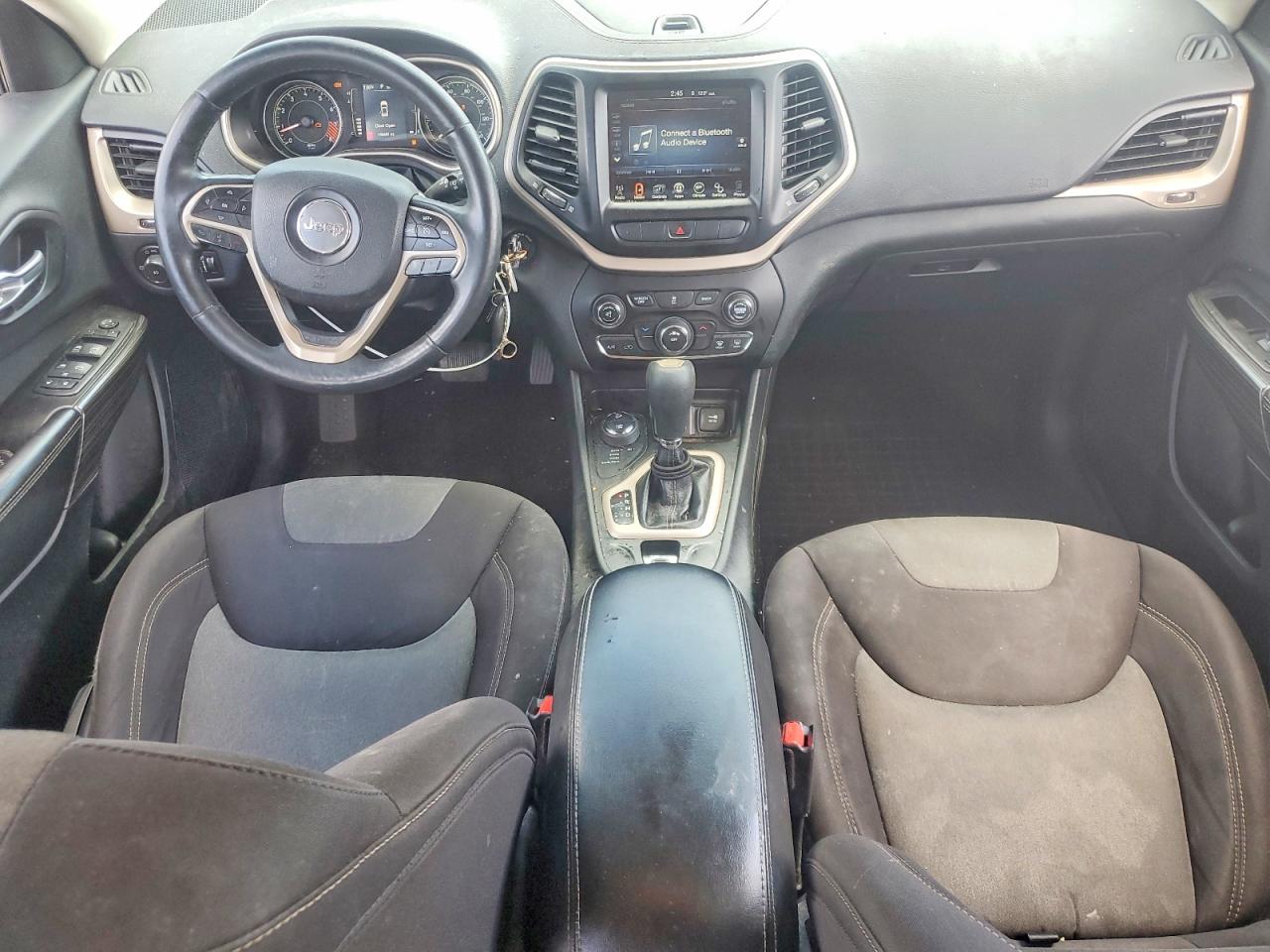 2014 Jeep Cherokee Latitude Red vin: 1C4PJMCS2EW219109