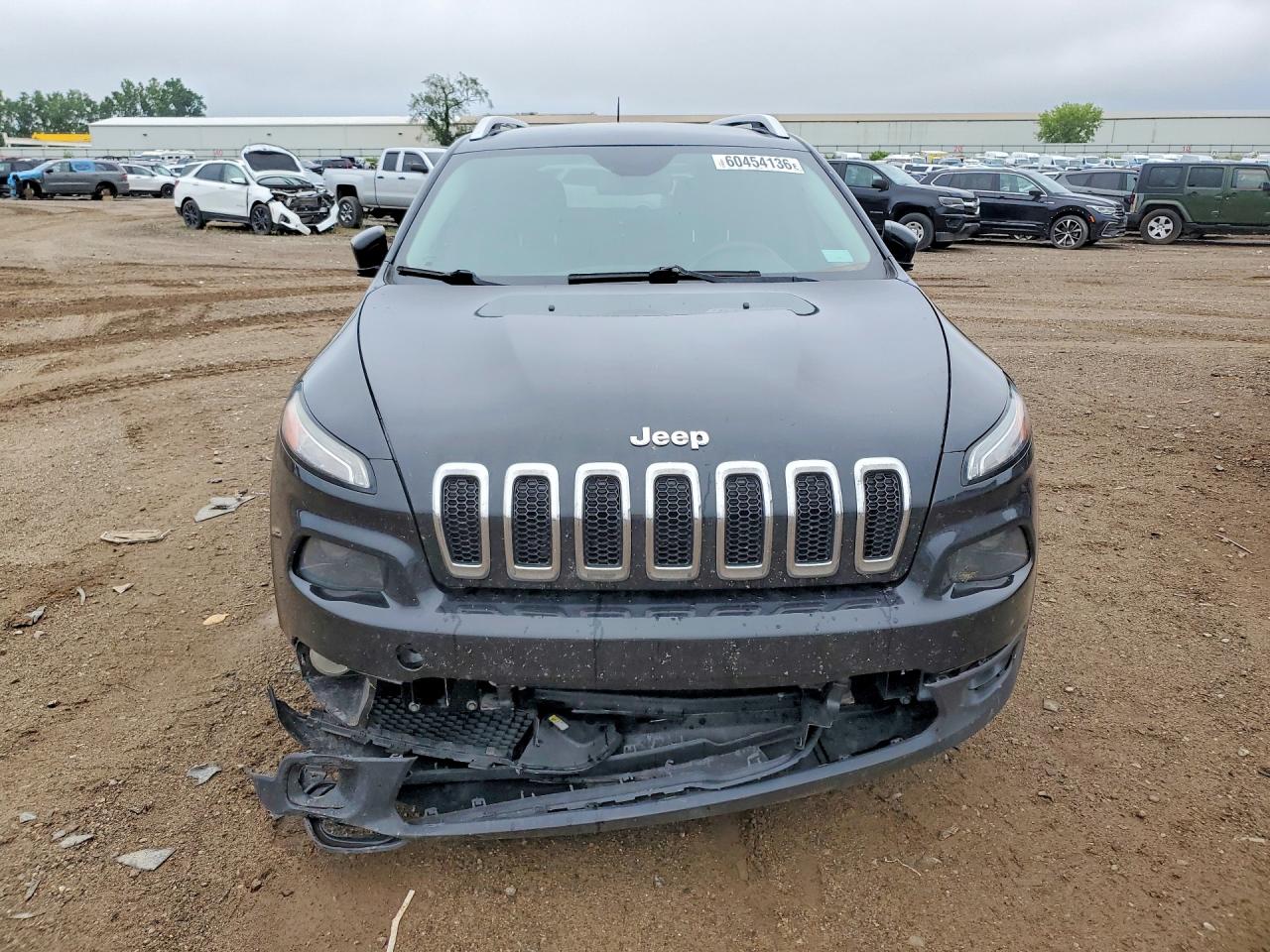 2014 Jeep Cherokee Latitude Black vin: 1C4PJMCS2EW248304