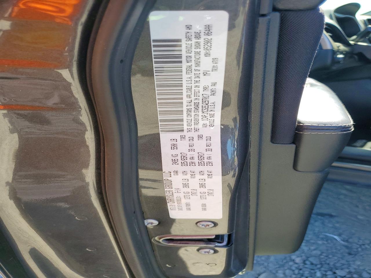 2014 Jeep Cherokee Latitude Серый vin: 1C4PJMCS2EW297017