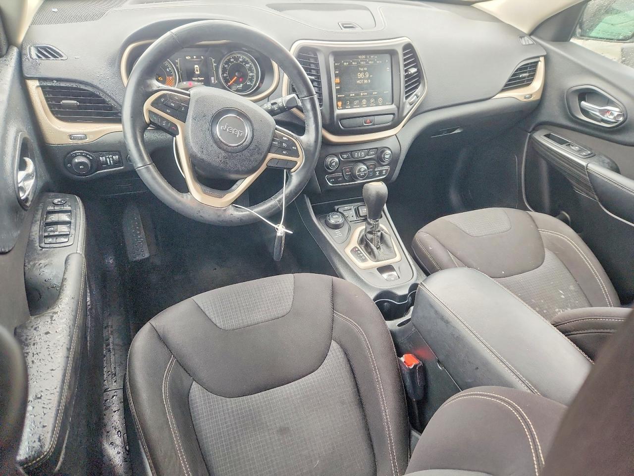 2015 Jeep Cherokee Latitude Charcoal vin: 1C4PJMCS2FW725511