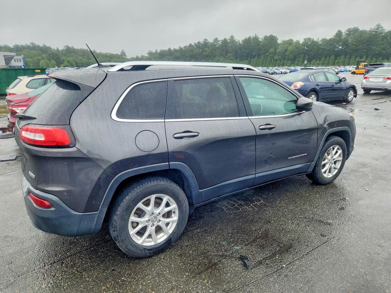 2015 Jeep Cherokee Latitude Charcoal vin: 1C4PJMCS2FW725511