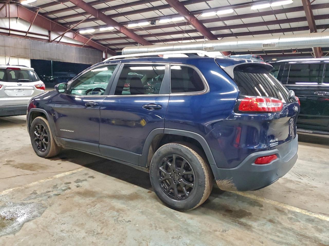 2014 Jeep Cherokee Latitude Blue vin: 1C4PJMCS3EW124655