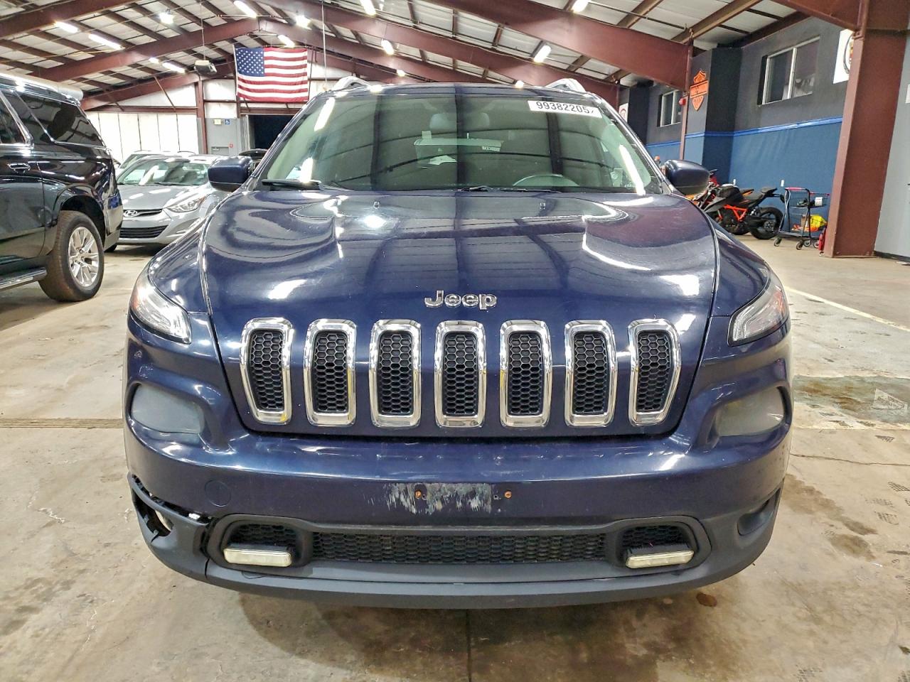 2014 Jeep Cherokee Latitude Blue vin: 1C4PJMCS3EW124655