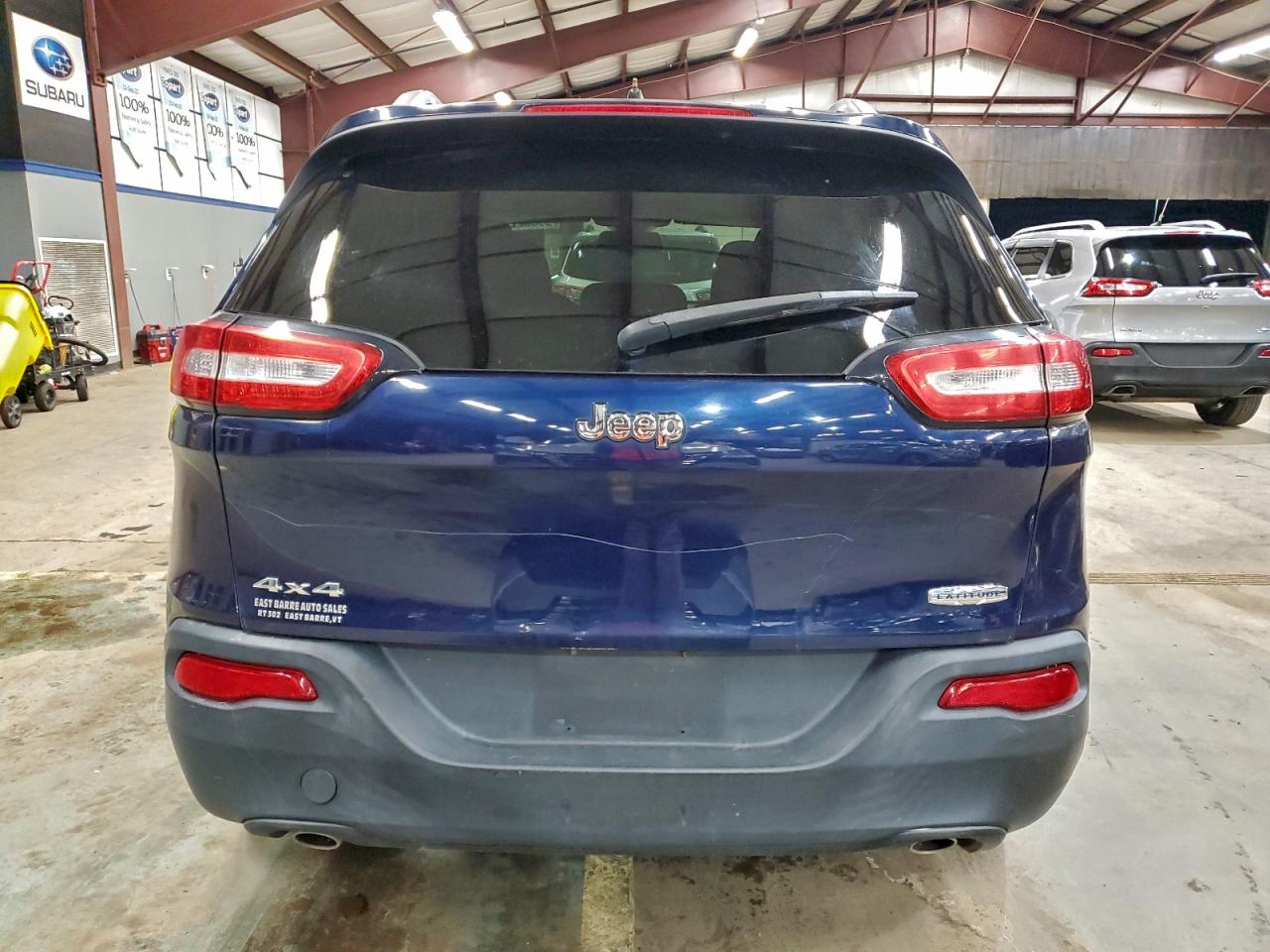 2014 Jeep Cherokee Latitude Blue vin: 1C4PJMCS3EW124655