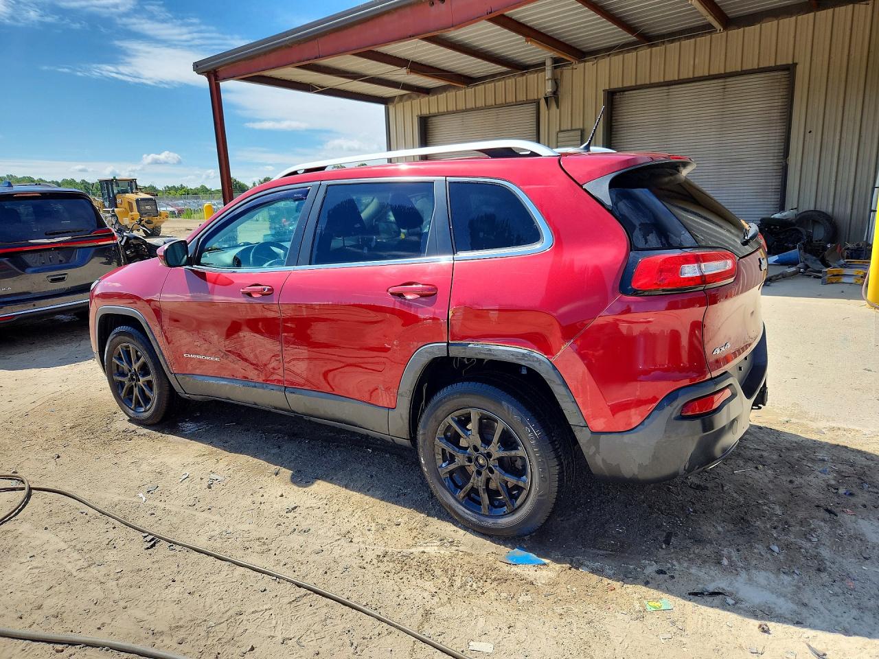 2014 Jeep Cherokee Latitude Burgundy vin: 1C4PJMCS3EW296894
