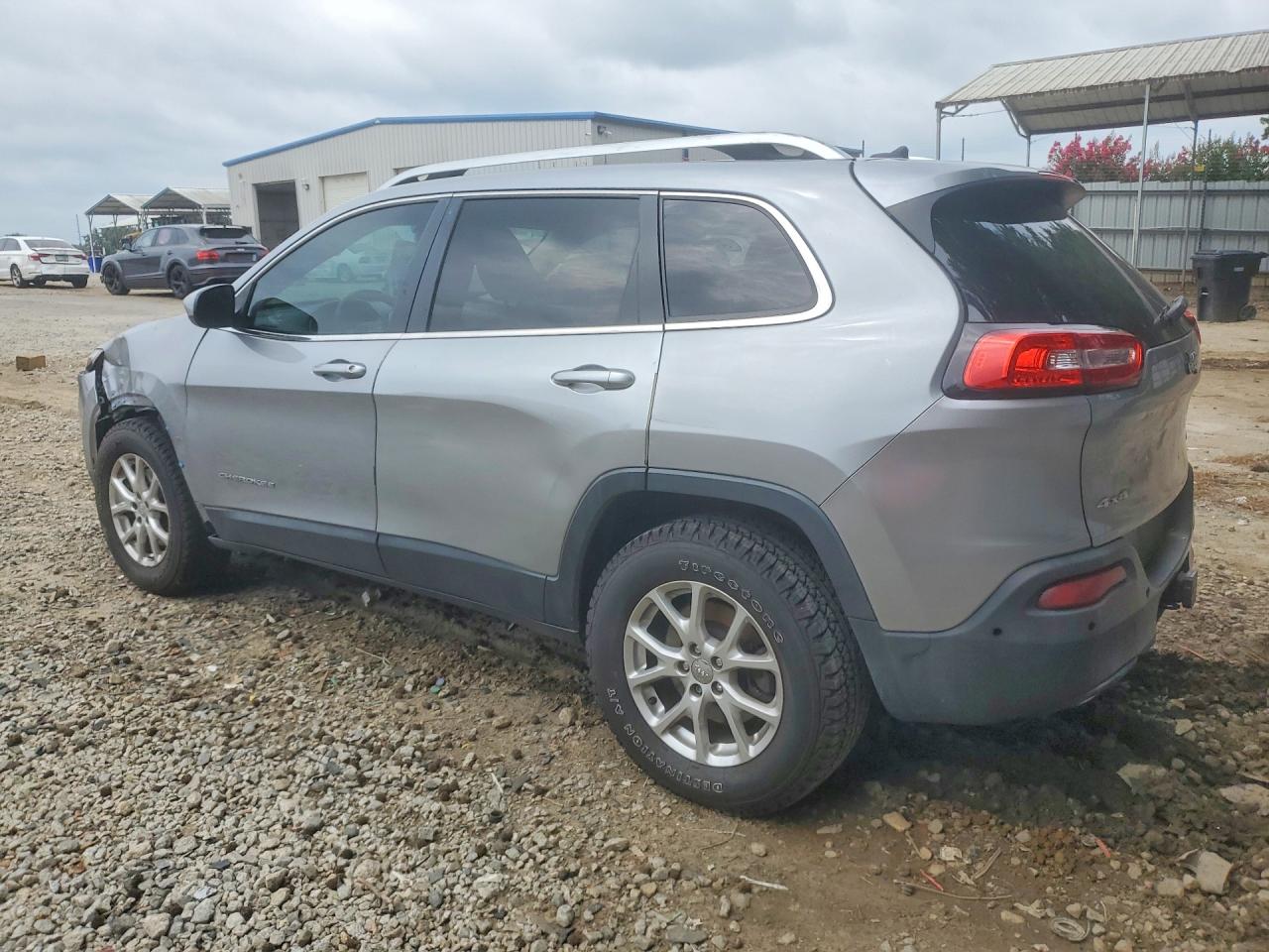 2014 Jeep Cherokee Latitude Gray vin: 1C4PJMCS4EW177624