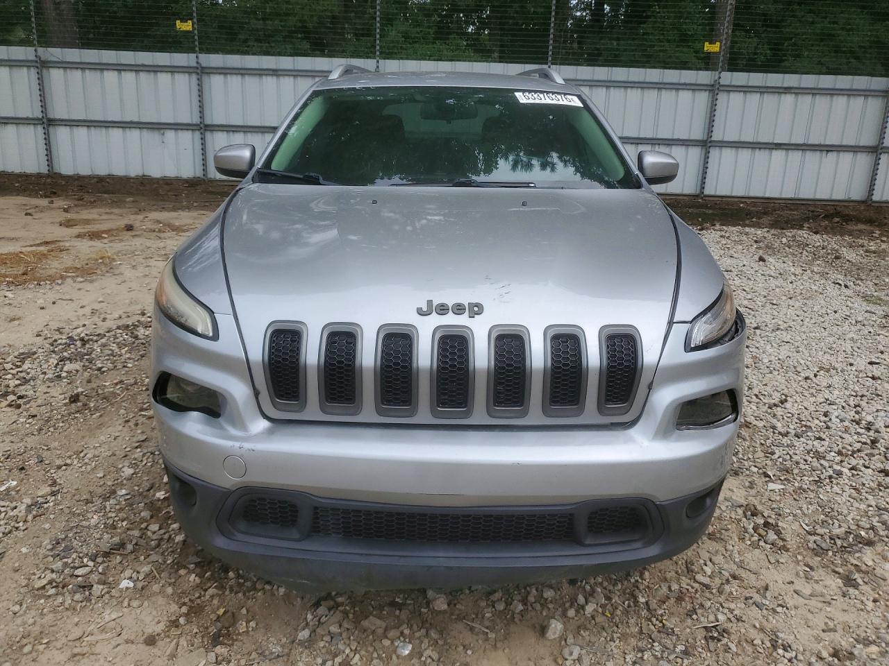 2014 Jeep Cherokee Latitude Gray vin: 1C4PJMCS4EW177624