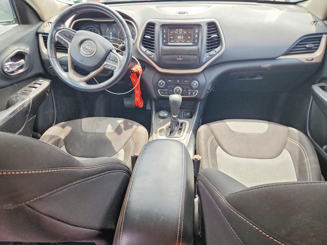 2014 Jeep Cherokee Latitude Серый vin: 1C4PJMCS4EW252077