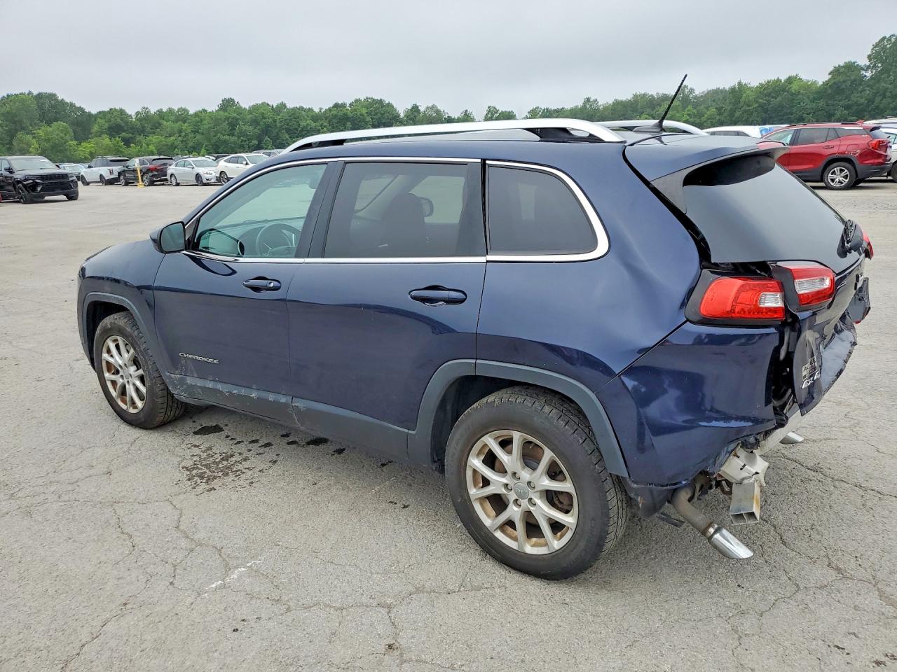 2014 Jeep Cherokee Latitude Blue vin: 1C4PJMCS4EW311337
