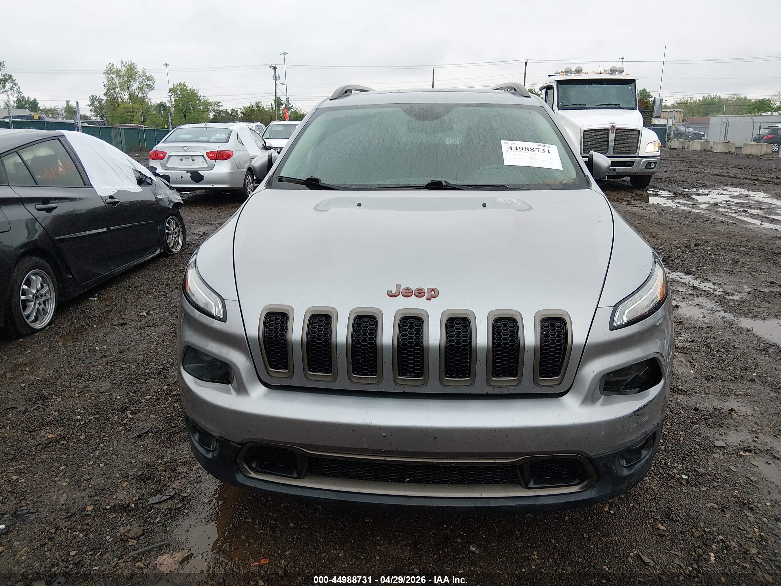 2016 Jeep Cherokee 75th Anniversary Gray vin: 1C4PJMCS4GW316993