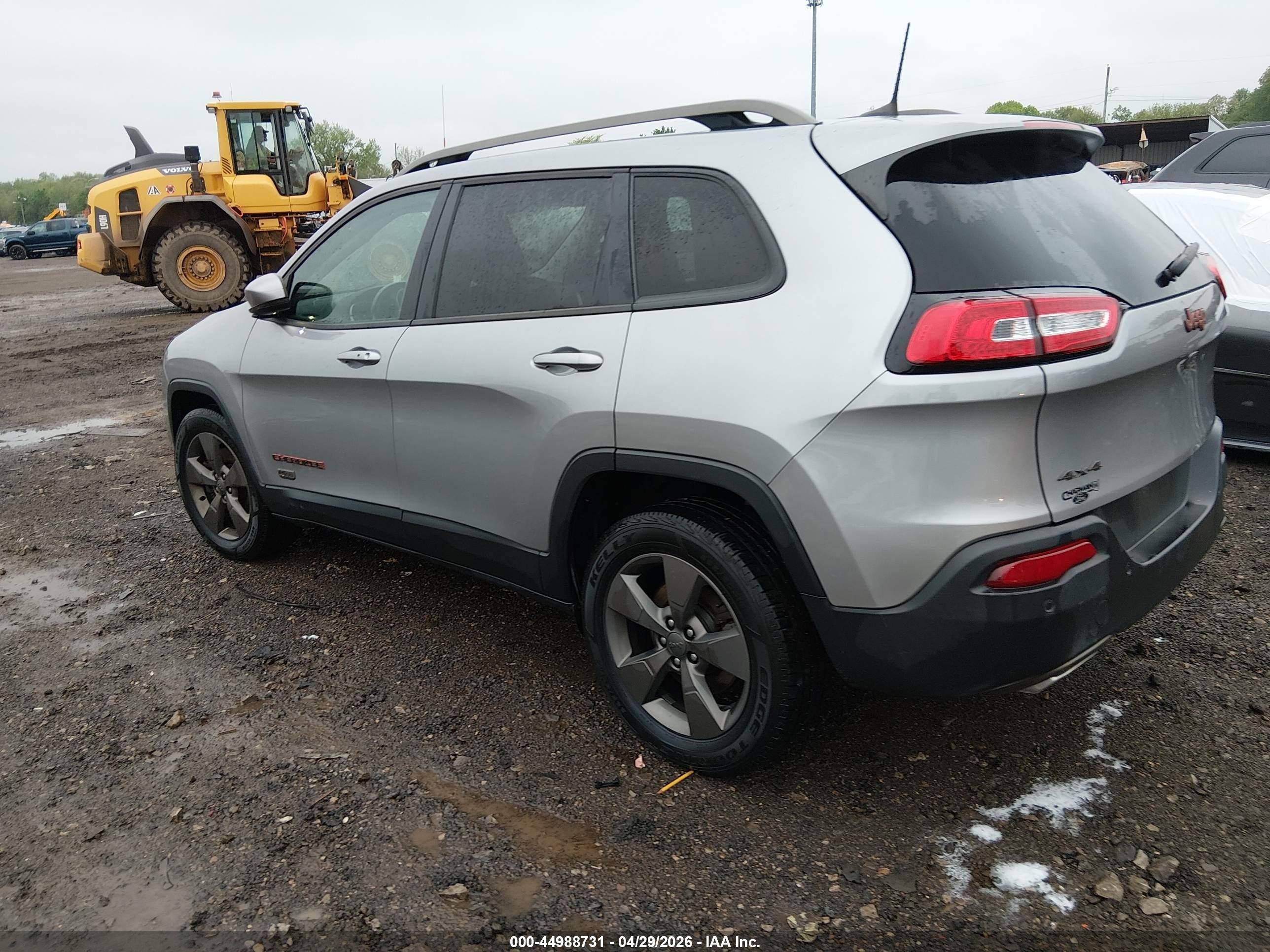 2016 Jeep Cherokee 75th Anniversary Gray vin: 1C4PJMCS4GW316993
