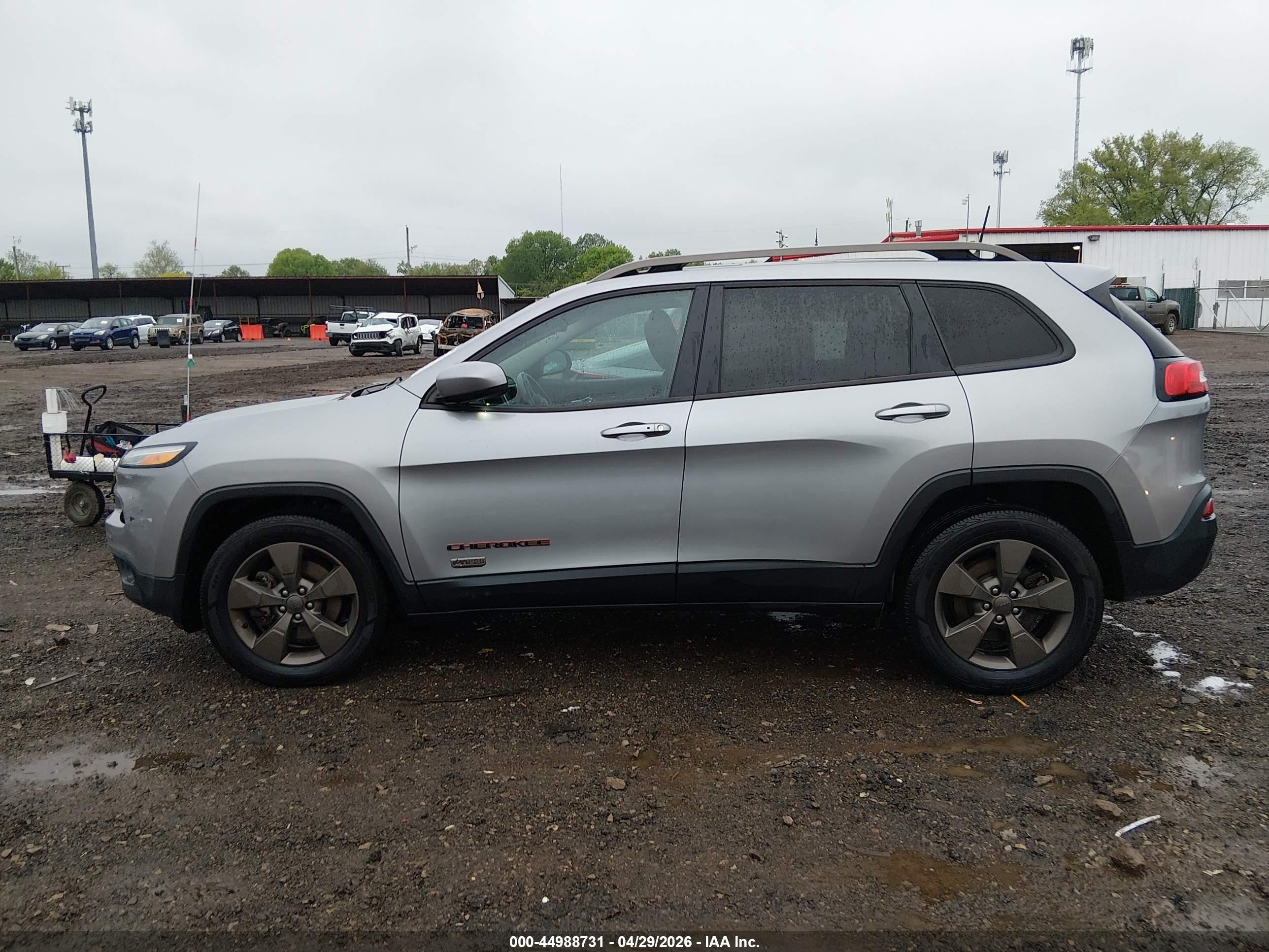 2016 Jeep Cherokee 75th Anniversary Gray vin: 1C4PJMCS4GW316993