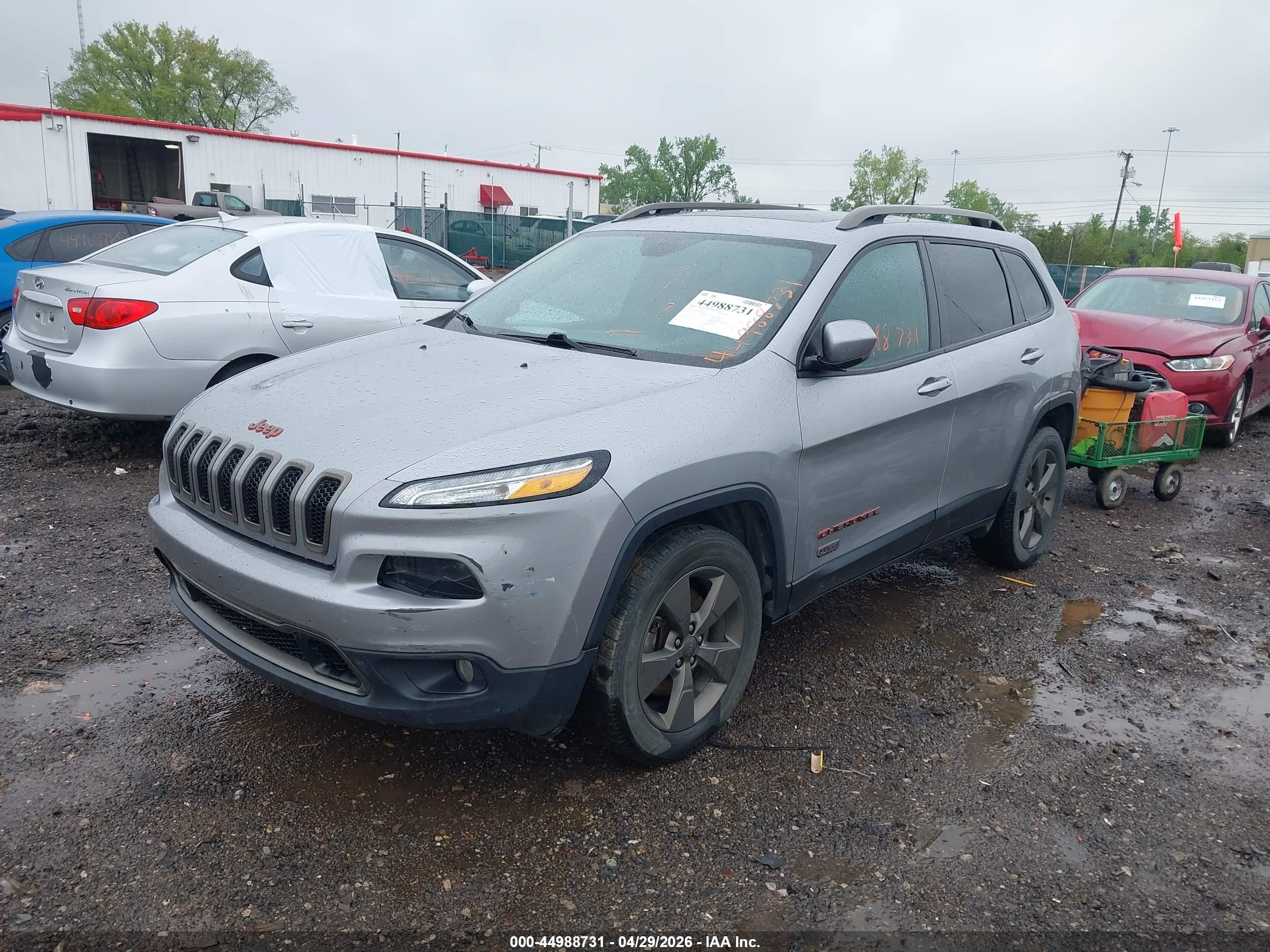 2016 Jeep Cherokee 75th Anniversary Gray vin: 1C4PJMCS4GW316993