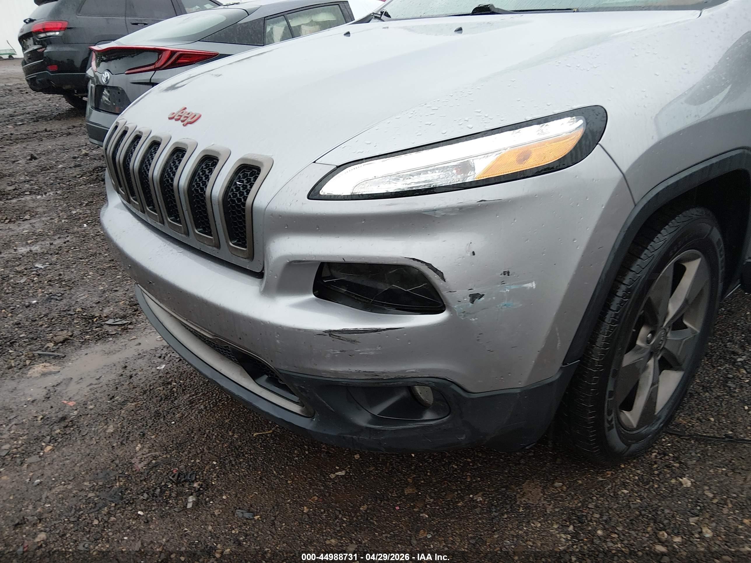 2016 Jeep Cherokee 75th Anniversary Gray vin: 1C4PJMCS4GW316993