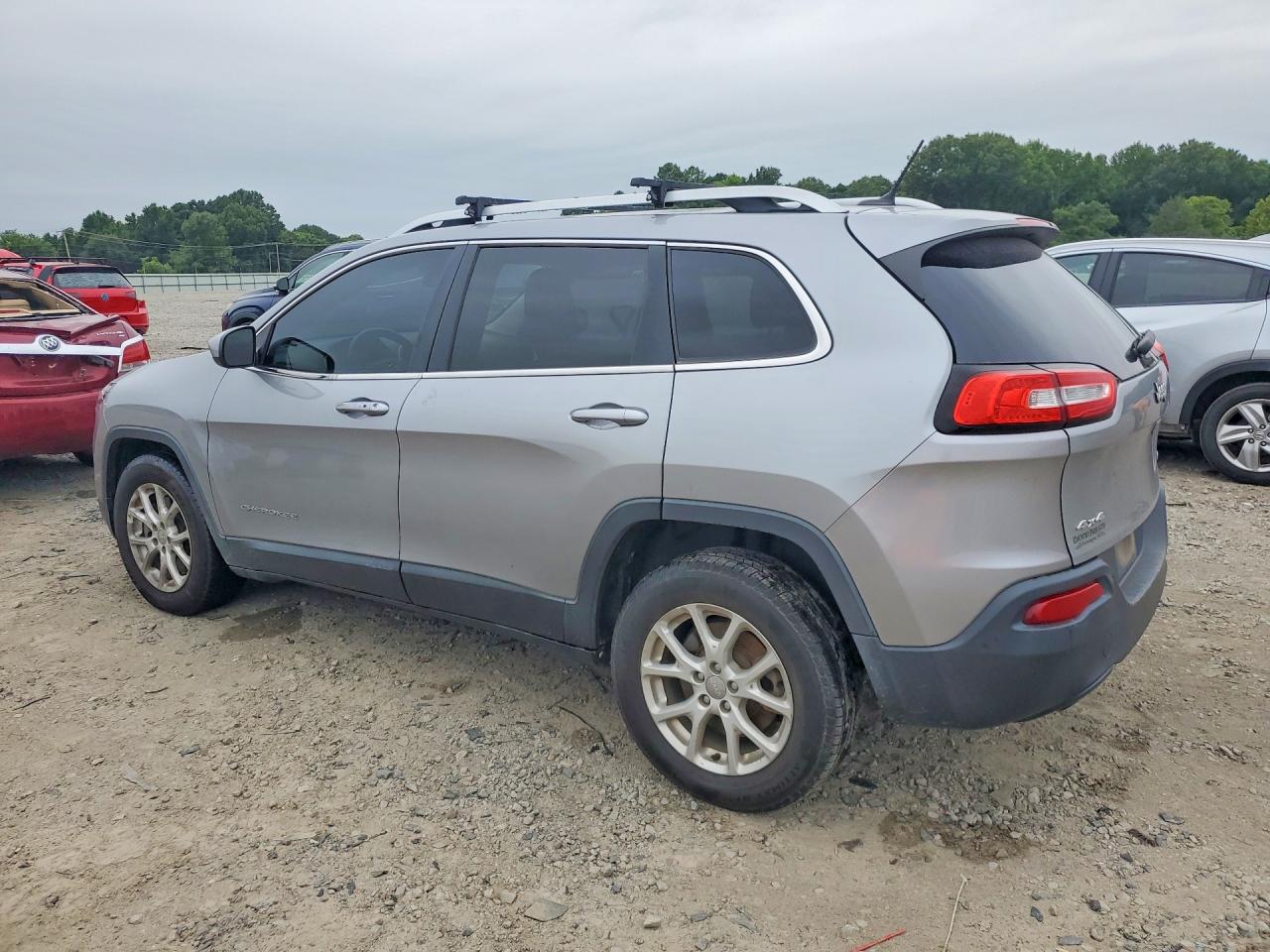 2014 Jeep Cherokee Latitude Gray vin: 1C4PJMCS5EW193122