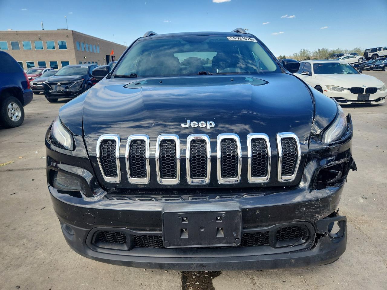 2014 Jeep Cherokee Latitude Black vin: 1C4PJMCS5EW193184