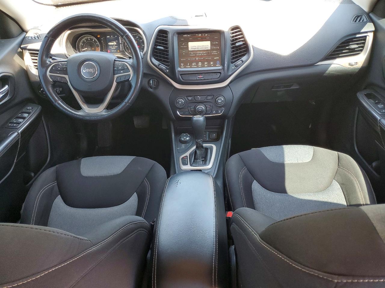 2014 Jeep Cherokee Latitude Black vin: 1C4PJMCS5EW223252