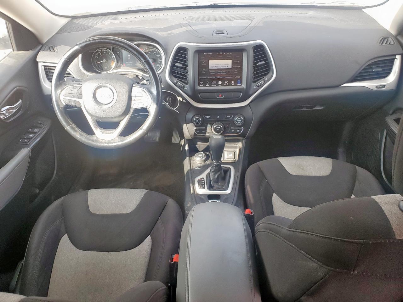 2014 Jeep Cherokee Latitude Белый vin: 1C4PJMCS5EW247891
