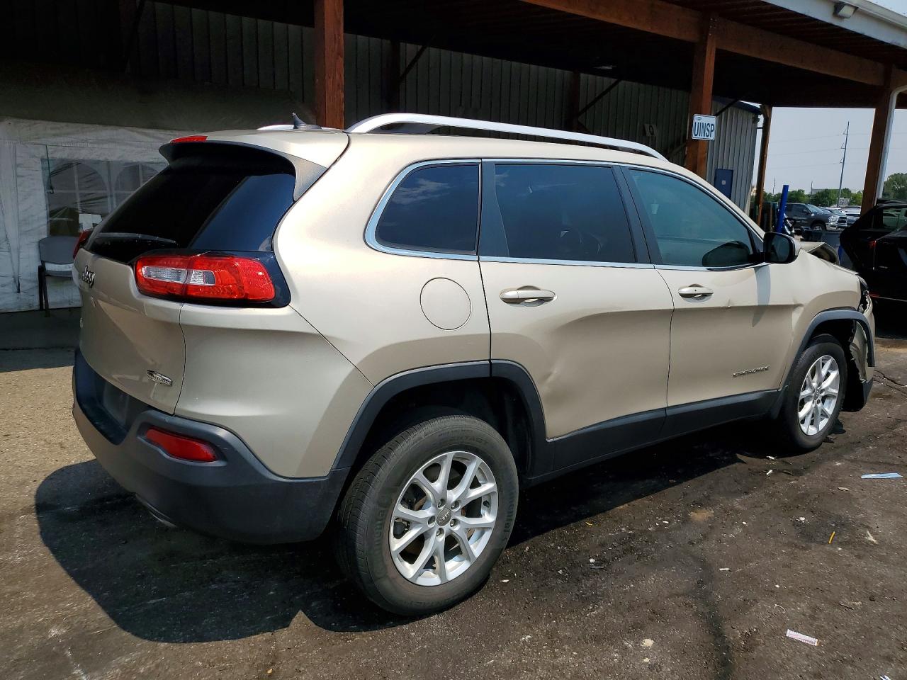 2014 Jeep Cherokee Latitude Gold vin: 1C4PJMCS5EW285377