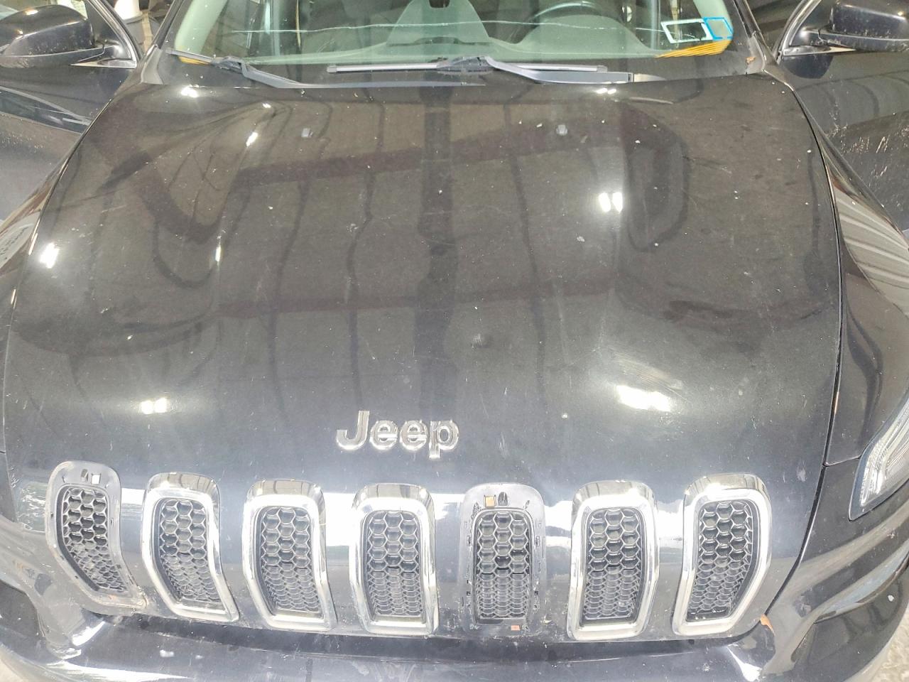 2015 Jeep Cherokee Latitude Black vin: 1C4PJMCS5FW513637