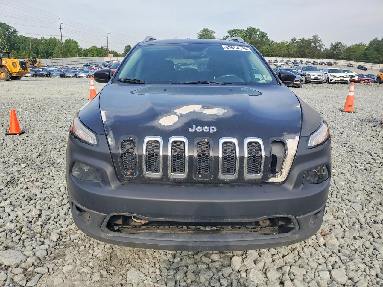 2015 Jeep Cherokee Latitude Black vin: 1C4PJMCS5FW727950