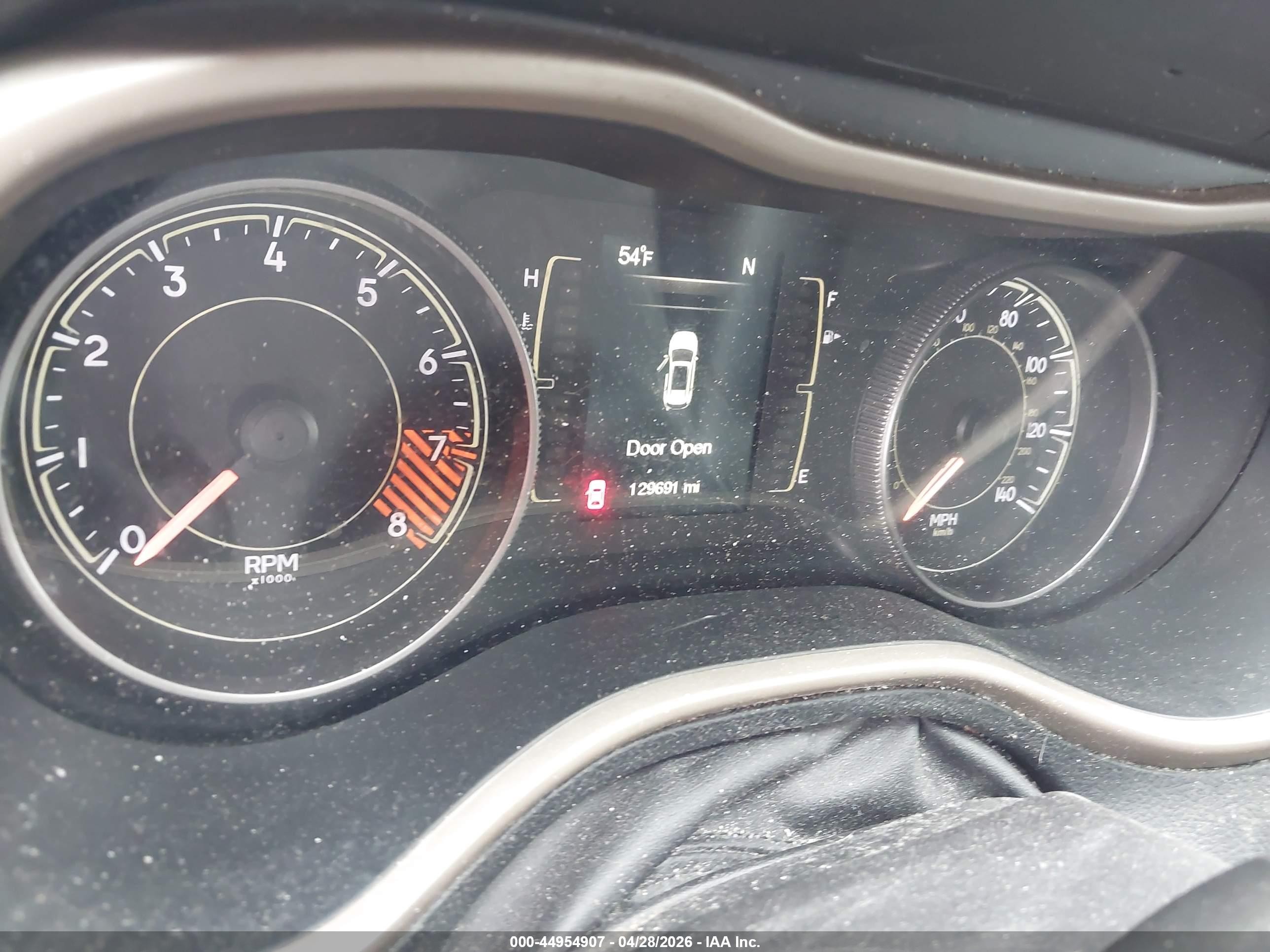 2014 Jeep Cherokee Latitude Коричневый vin: 1C4PJMCS6EW310528