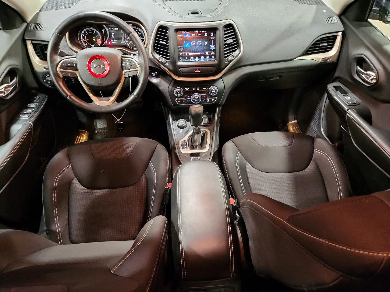 2015 Jeep Cherokee Latitude Blue vin: 1C4PJMCS6FW505630