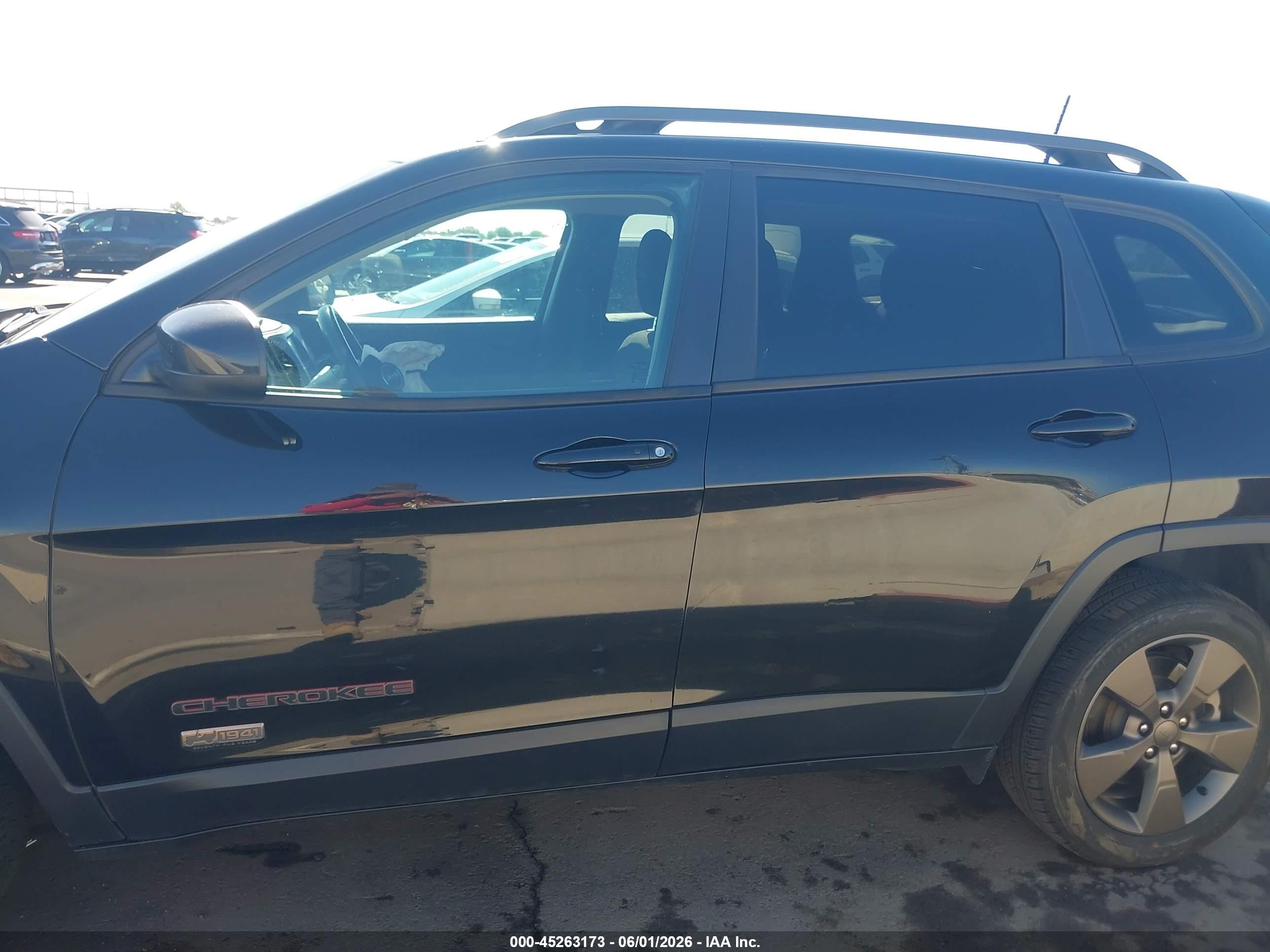 2016 Jeep Cherokee 75th Anniversary Black vin: 1C4PJMCS6GW309205