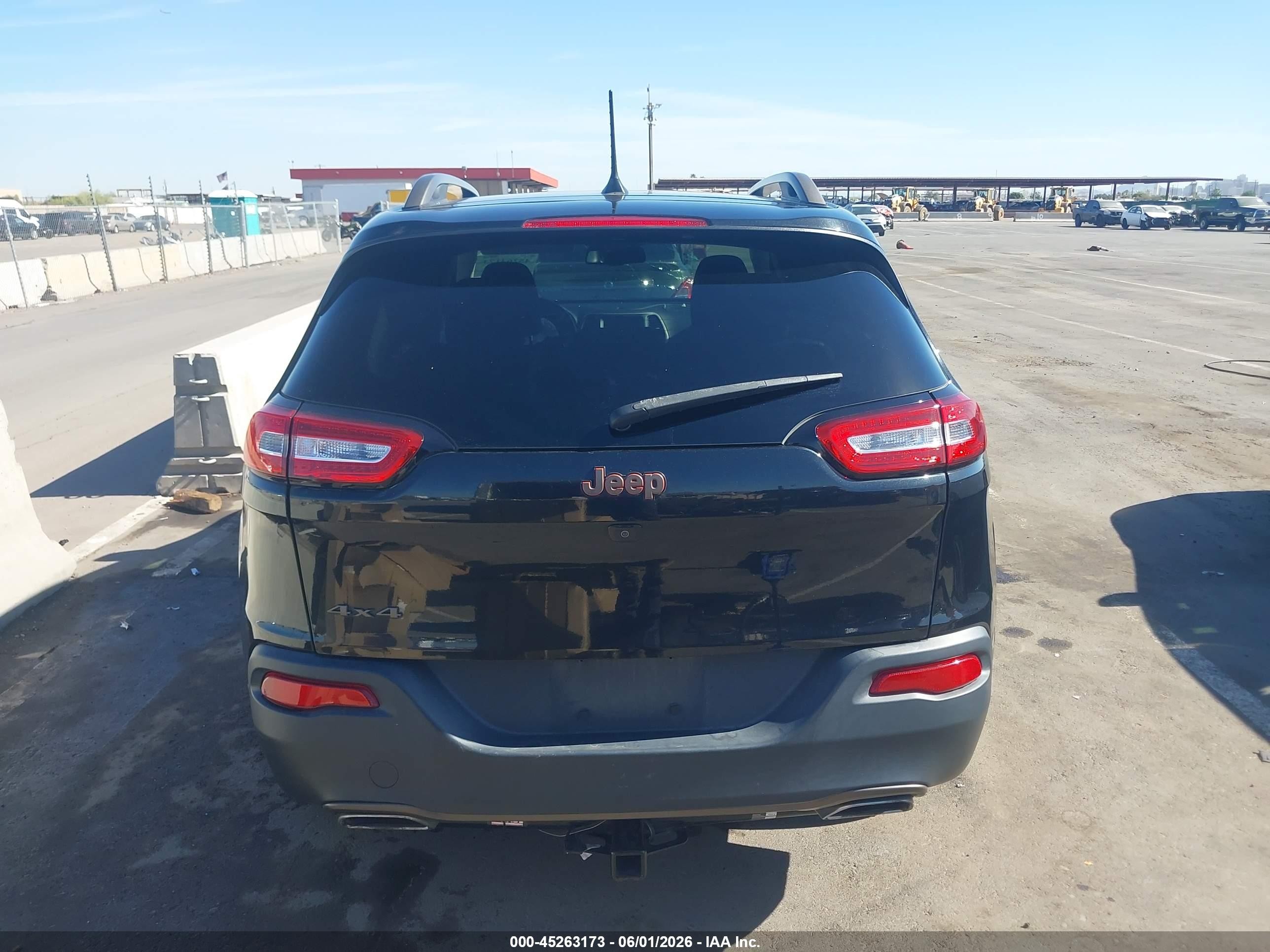 2016 Jeep Cherokee 75th Anniversary Black vin: 1C4PJMCS6GW309205