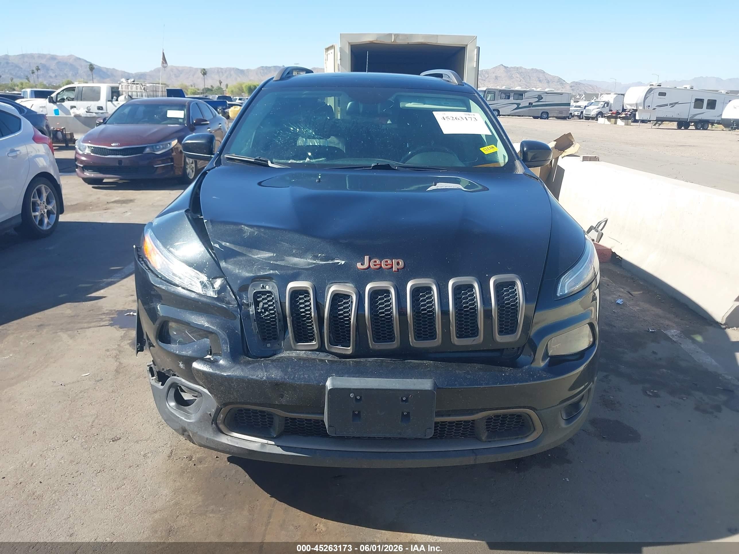 2016 Jeep Cherokee 75th Anniversary Black vin: 1C4PJMCS6GW309205
