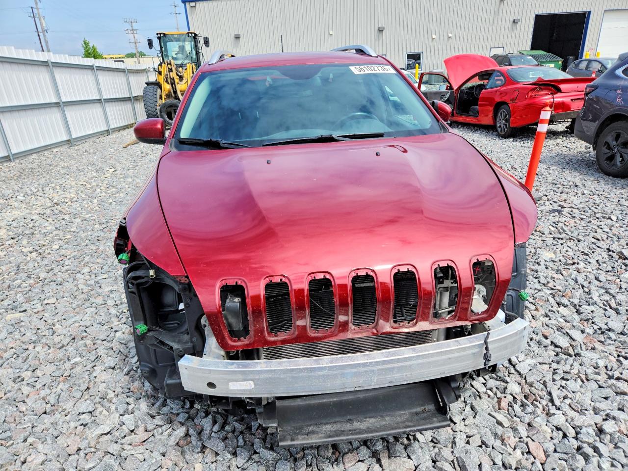 2017 Jeep Cherokee Red vin: 1C4PJMCS6HW612583