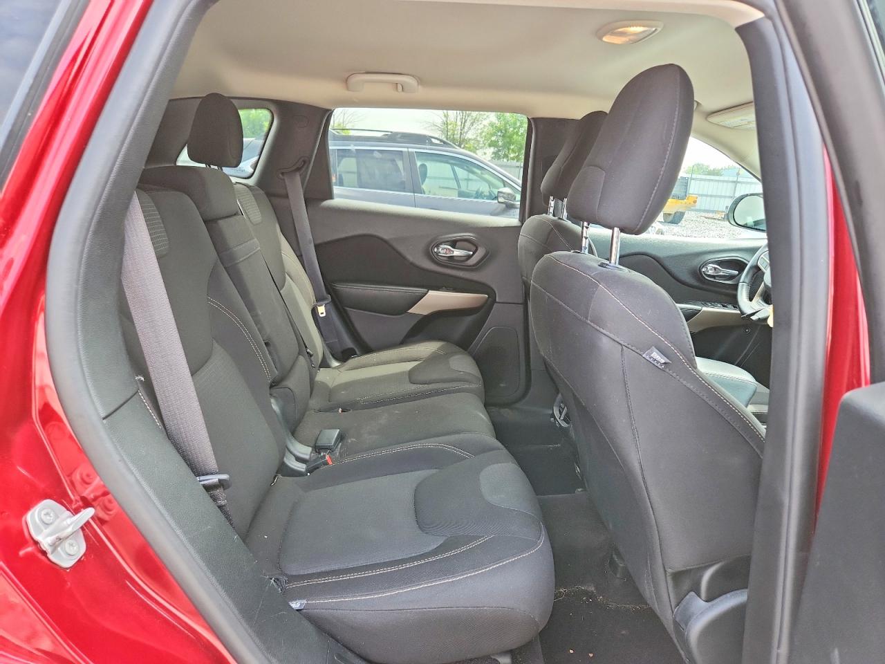 2017 Jeep Cherokee Red vin: 1C4PJMCS6HW612583