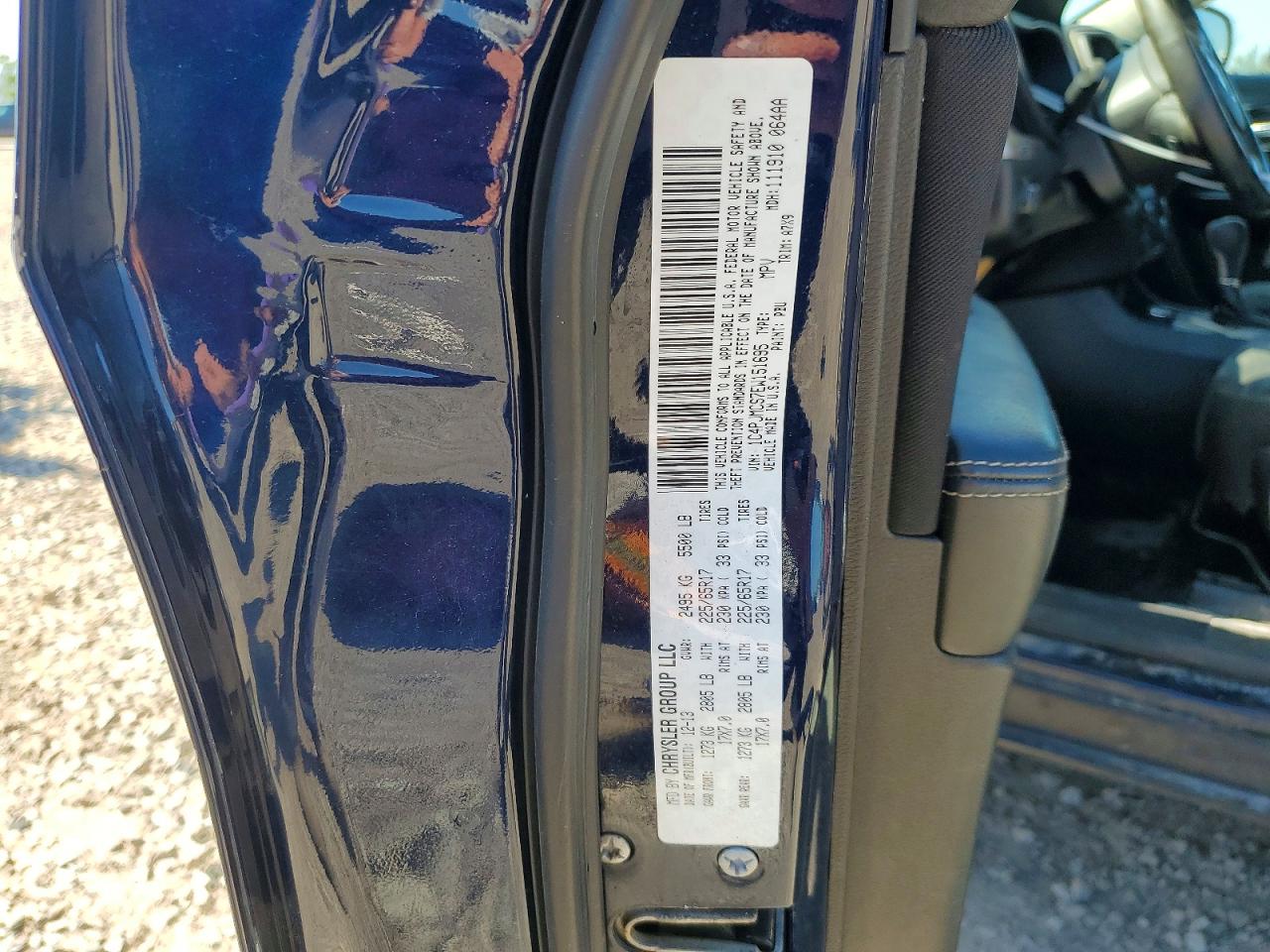 2014 Jeep Cherokee Latitude Blue vin: 1C4PJMCS7EW151695