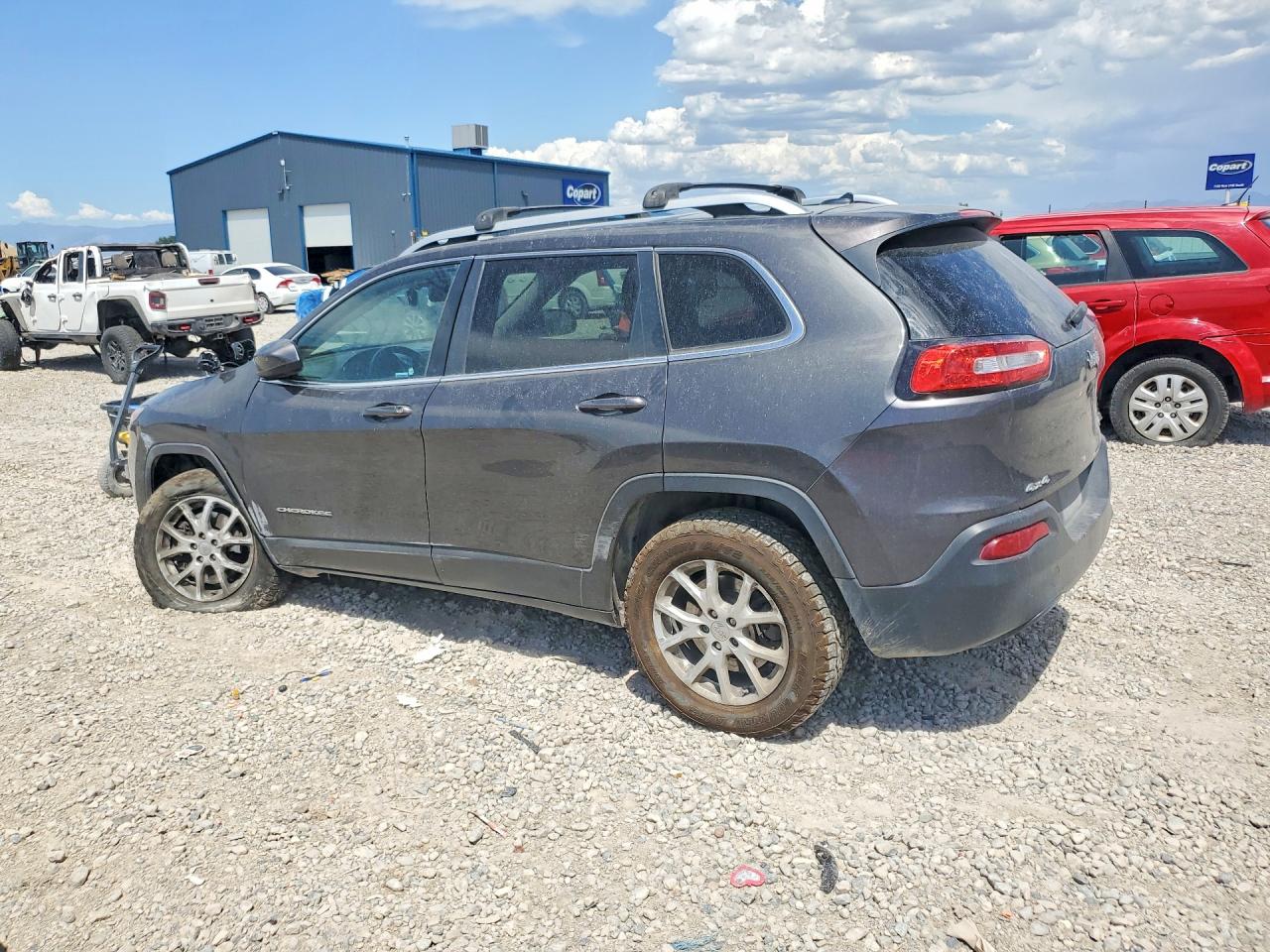 2015 Jeep Cherokee Latitude Charcoal vin: 1C4PJMCS7FW559275