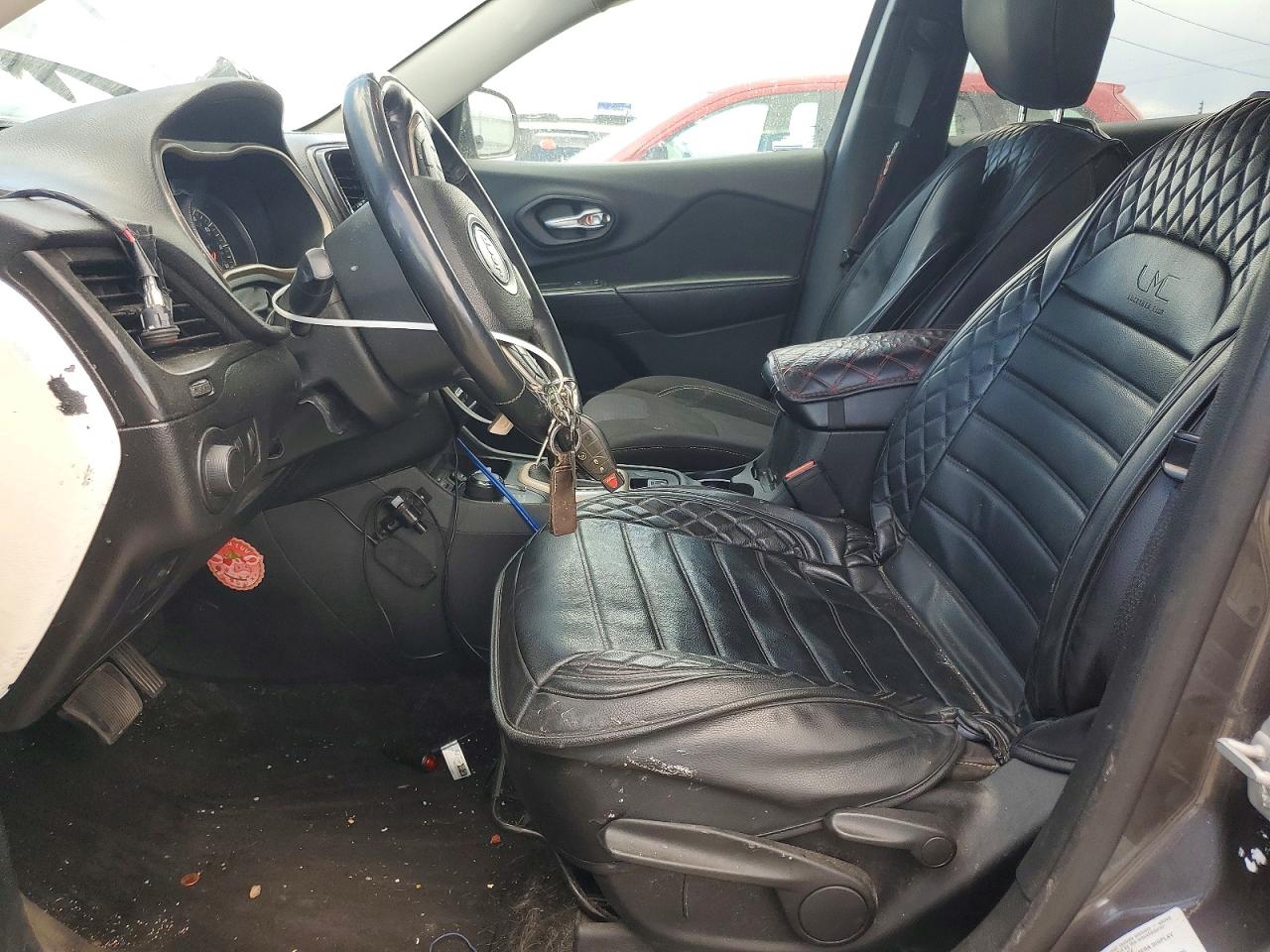2015 Jeep Cherokee Latitude Charcoal vin: 1C4PJMCS7FW559275