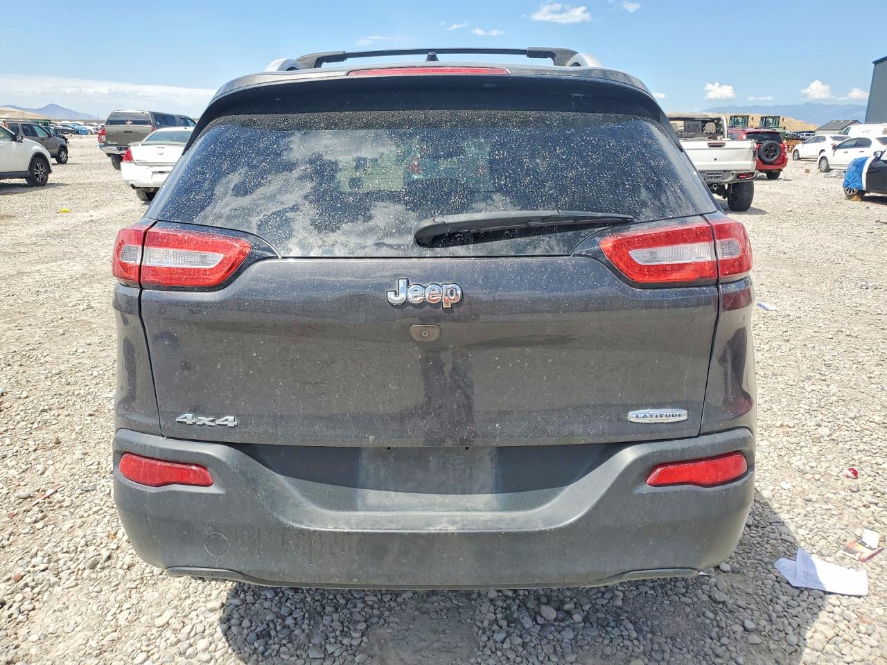 2015 Jeep Cherokee Latitude Charcoal vin: 1C4PJMCS7FW559275