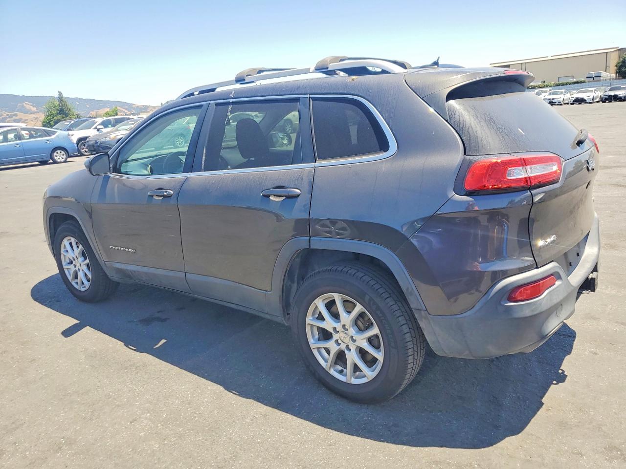 2015 Jeep Cherokee Latitude Угольный vin: 1C4PJMCS7FW619331