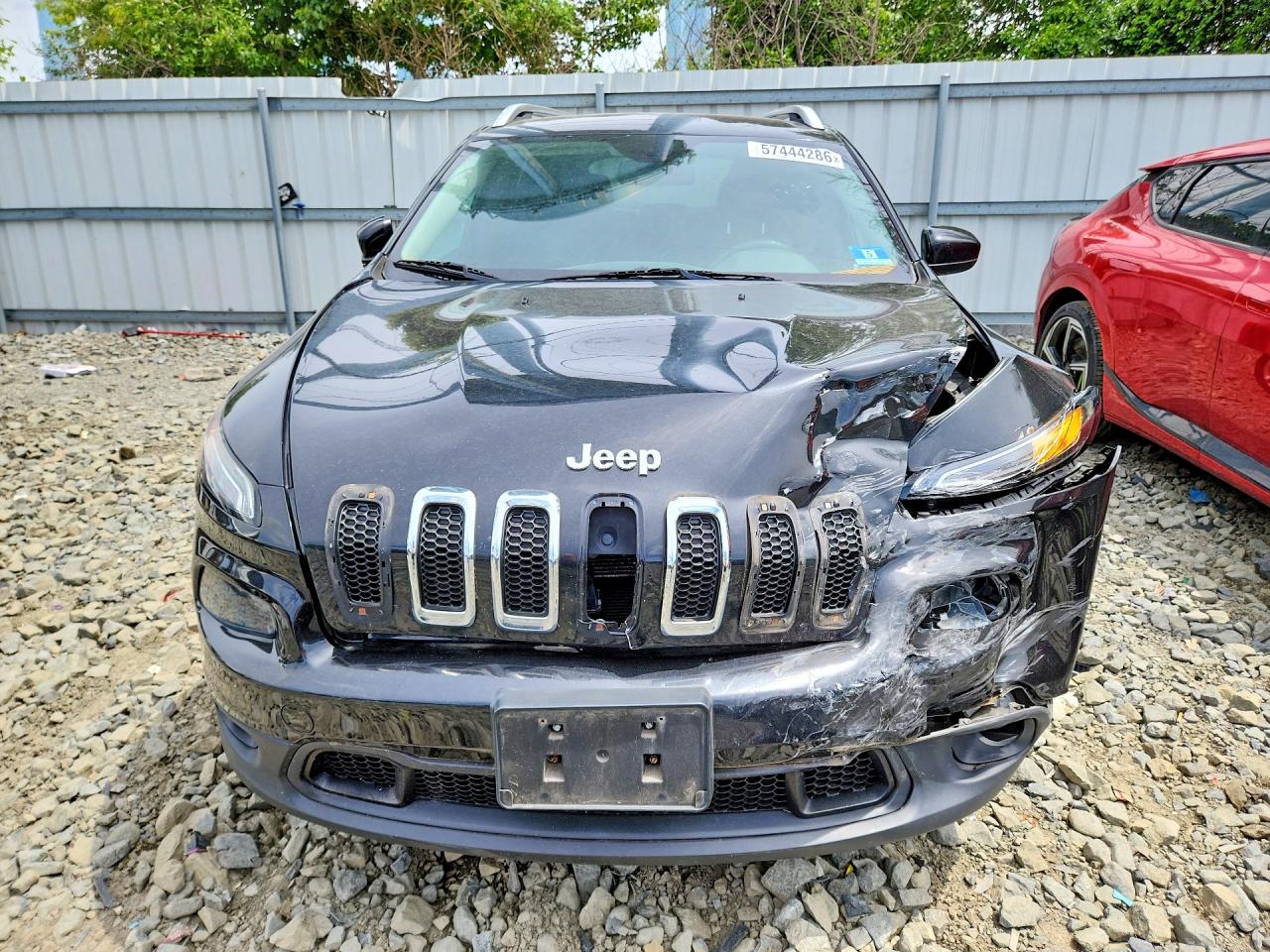 2014 Jeep Cherokee Latitude Black vin: 1C4PJMCS8EW129124