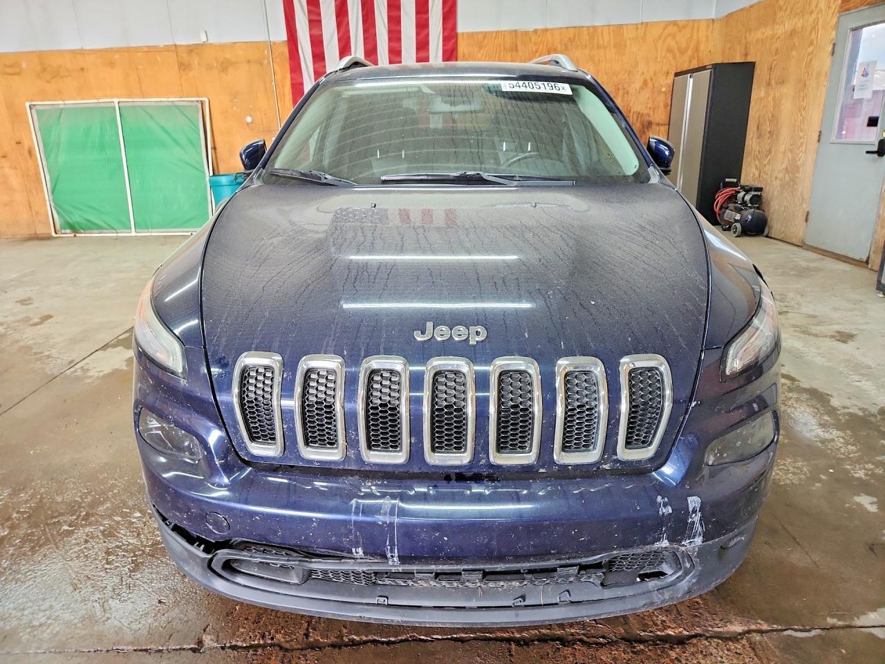 2014 Jeep Cherokee Latitude Blue vin: 1C4PJMCS8EW281663